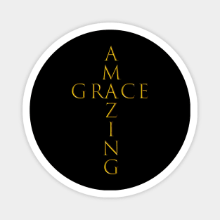 Amazing Grace Cross Magnet